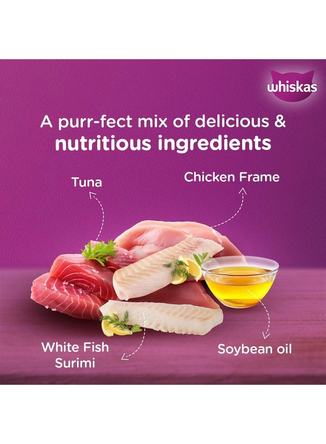Whiskas Adult (1+ Years) Wet Cat Food, Tuna & White Fish Flavour, 80 G X 28, 100% Complete & Balanced Nutrition, Supports Healthy Immune System - Image 4