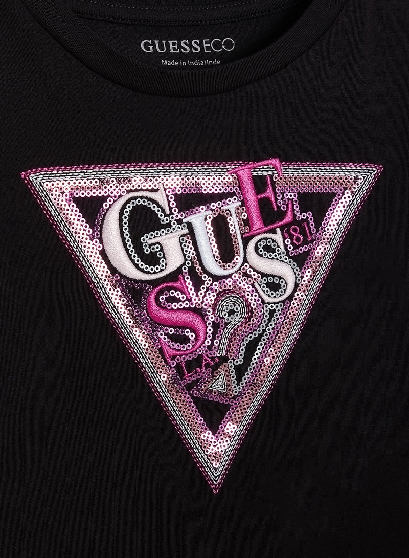 GUESS Youth Graphic Crew Neck T-Shirt - Image 3