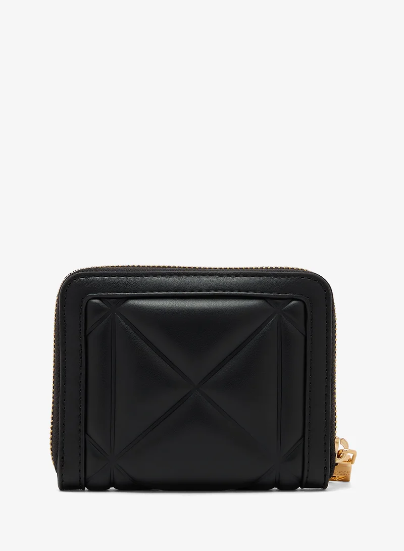 Love Moschino  Embossed Bi-Fold Wallet for Women | Best Price UAE