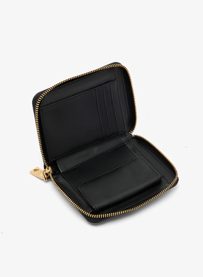 Love Moschino  Embossed Bi-Fold Wallet for Women | Best Price UAE