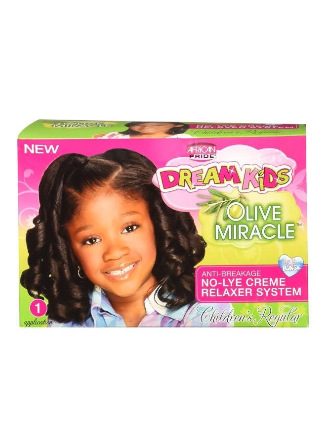 African Pride Dream Kids Olive Miracle Relaxer Kit 