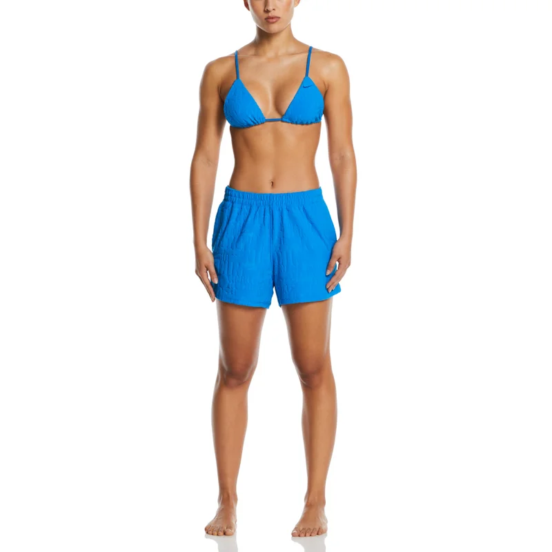 Nike Blue Women's Retro Flow Cover-Up Shorts for Women | Best Price UAE