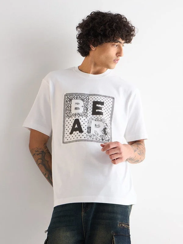 THE BEAR HOUSE  Men’s Cotton T-Shirt – Soft, Breathable & Comfortable, Perfect for Casual Wear, Ideal for Everyday & Summer for Men | Best Price UAE