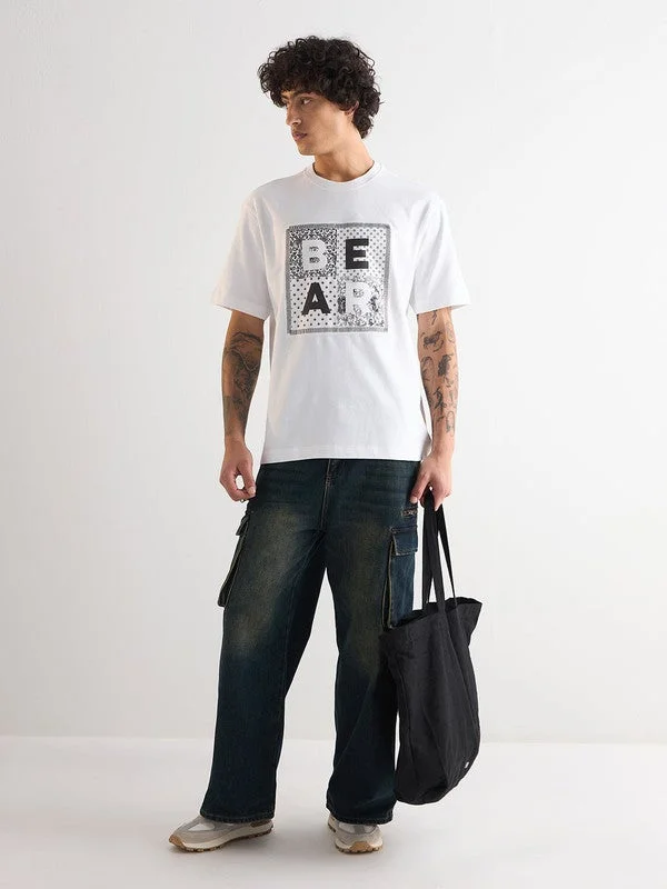 THE BEAR HOUSE  Men’s Cotton T-Shirt – Soft, Breathable & Comfortable, Perfect for Casual Wear, Ideal for Everyday & Summer for Men | Best Price UAE