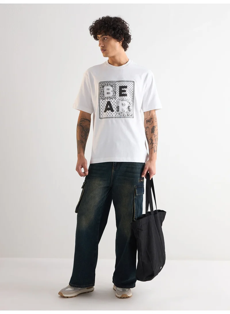 The Bear House  Men’s Cotton T-Shirt – Soft, Breathable & Comfortable, Perfect for Casual Wear, Ideal for Everyday & Summer for Men | Best Price UAE