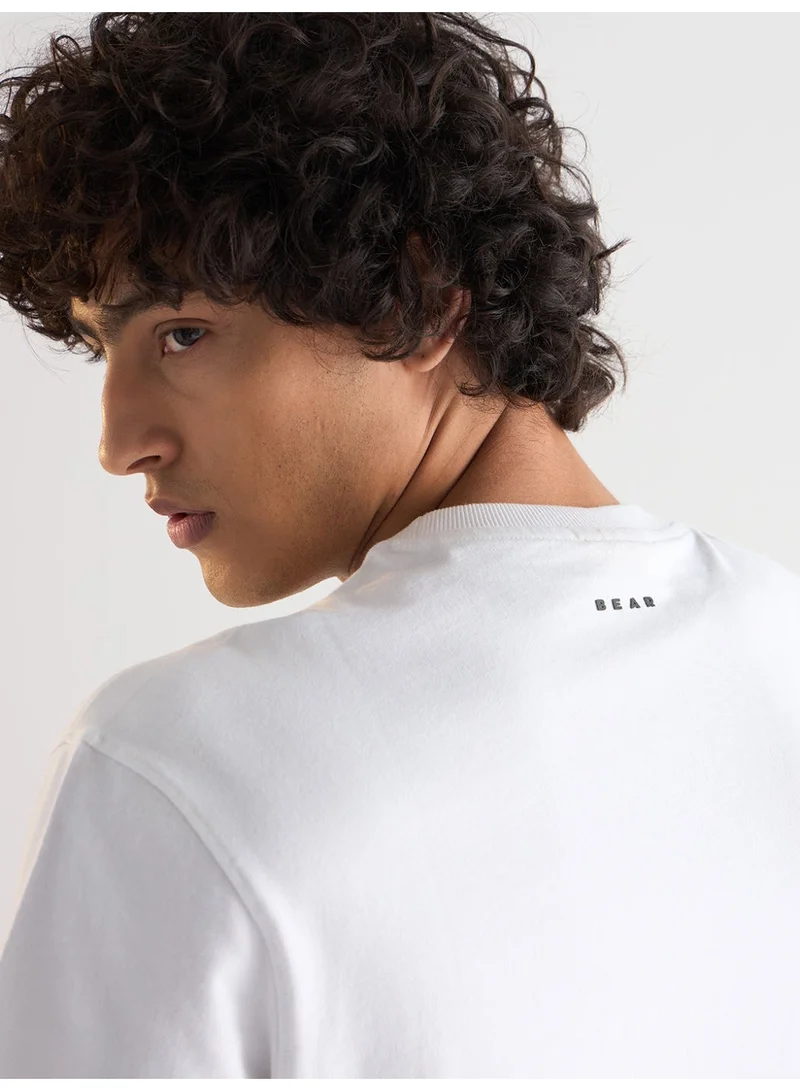 The Bear House  Men’s Cotton T-Shirt – Soft, Breathable & Comfortable, Perfect for Casual Wear, Ideal for Everyday & Summer for Men | Best Price UAE