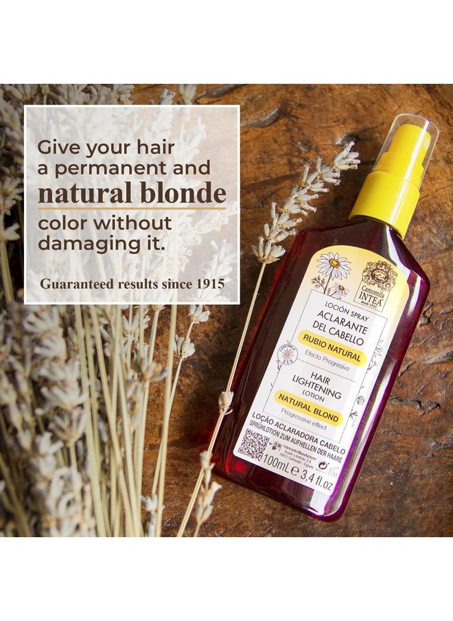 Intea Camomila Intea Blonde Spray - Chamomile Hair Lightener with Gentle Color - No Ammonia or Parabens - 3.4oz  - Image 3