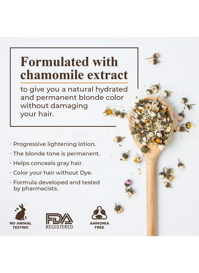 Intea Camomila Intea Blonde Spray - Chamomile Hair Lightener with Gentle Color - No Ammonia or Parabens - 3.4oz  - Image 4