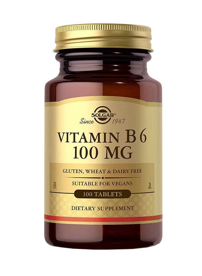 سولجر مكمل غذائي فيتامين B6 -‏ 100 قرص - Image 1