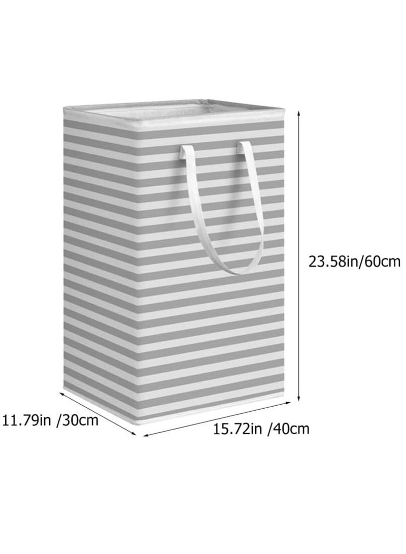 2 Packs Laundry Hamper, 75L Collapsible Large Laundry Baskets with Easy Carry Handles, Freestanding Waterproof Clothes Hamper, Storage Basket for Toys Clothes, Laundry Organizer  - Image 4