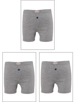 31223 3-Pack Boy Cotton Soft Comfortable Boxer Shorts