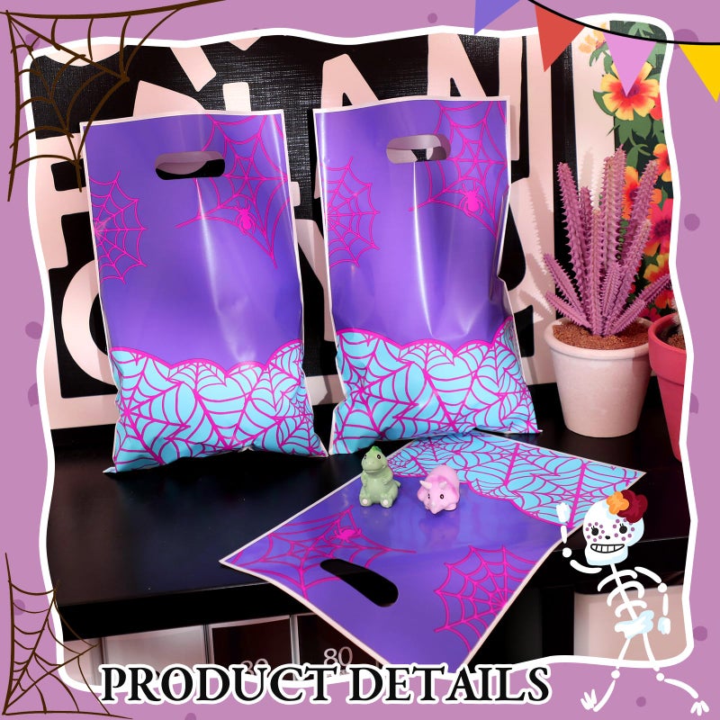 Eccliy 30 Pcs Spider Birthday Party Favors Bags Cartoon Spiderweb Gift Candy Gift Bags for Spider Theme Party Decorations Supplies - Image 5
