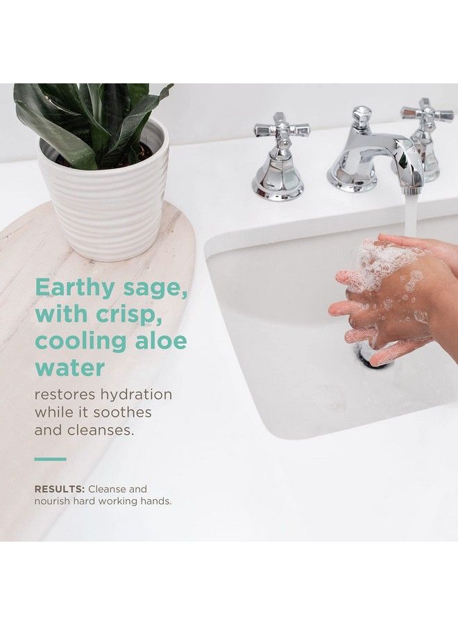 Soapbox Foaming Hand Soap Aloe Water & Sage 11Oz Pump Bottles 3 Ct Gently Scented Moisturizing Foaming Hand Wash For Kitchen And Bathroom Vegan Cruelty & Paraben Free - Image 4