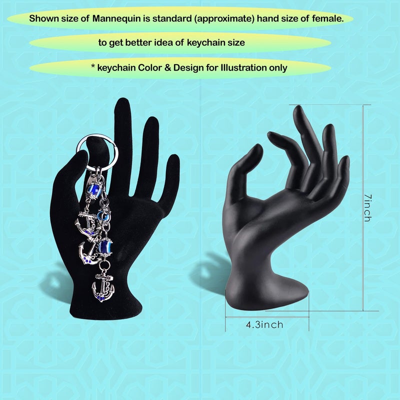 Souvenir Souq Stylish Elephant Blue Eye Keychain 3pcs designed to offer protection and elegance. Perfect for daily use, gifting, or adding a cultural touch to your accessories - Image 3
