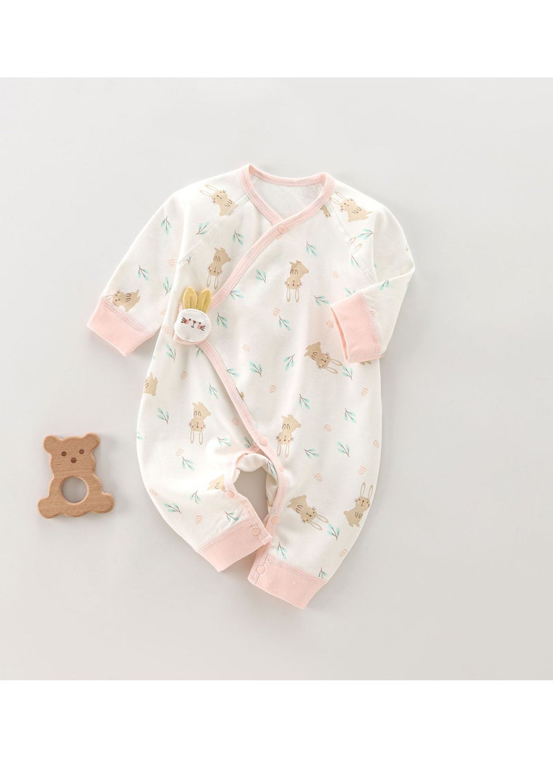 Loquat - Baby Spring And Autumn Pure Cotton Bodysuit - Image 1