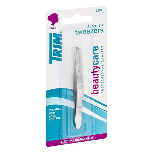 Trim Professional Quality Slant Tip Tweezers #52900 6 - Tweezers - Image 1