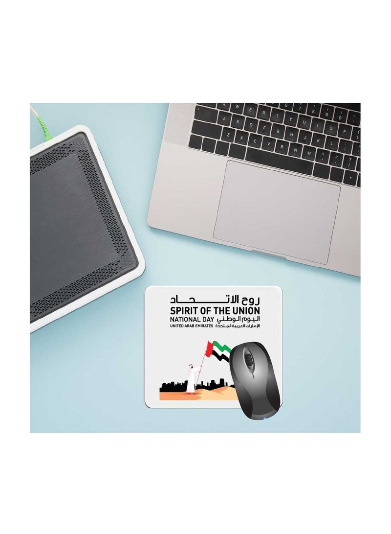 PRINTSHOP4ME Mousepad with Printed Theme Design for Celebrating UAE  National Day or Flag Day - Image 5