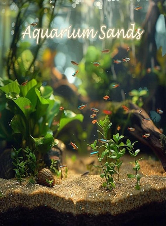RUKDA® Natural Organic River Sand - White Golden Mix | Sugar‑Size Sand | Aquarium & Terrarium Substrate for Freshwater, Marine, Shrimp, Snail, Turtle Habitats & Reptile - Natural Filter (2.8 Kgm) - Image 2