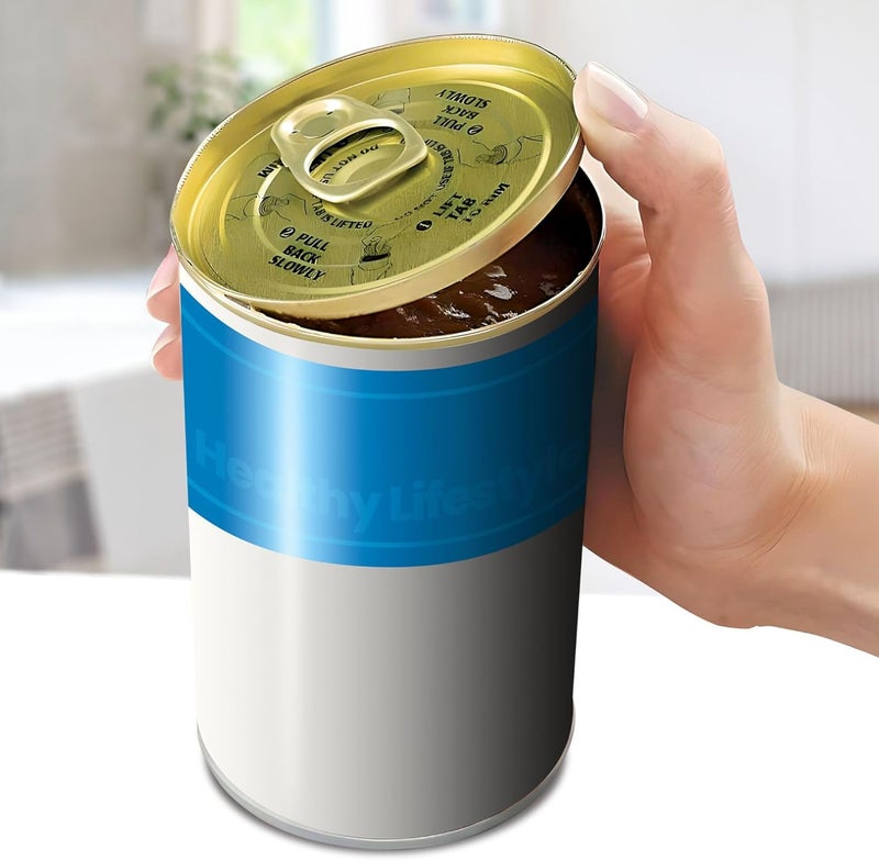 Koolatron Kenmore Smooth Edge Electric Can Opener - Arthritis-Friendly, One Touch Side Cut Blade, Prevents Sharp Edges, Automatic Countertop appliance Stainless Steel detachable cutting lever - Image 5
