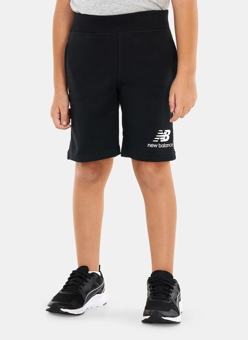 New Balance Kids' Essentials Stacked Fleece Shorts