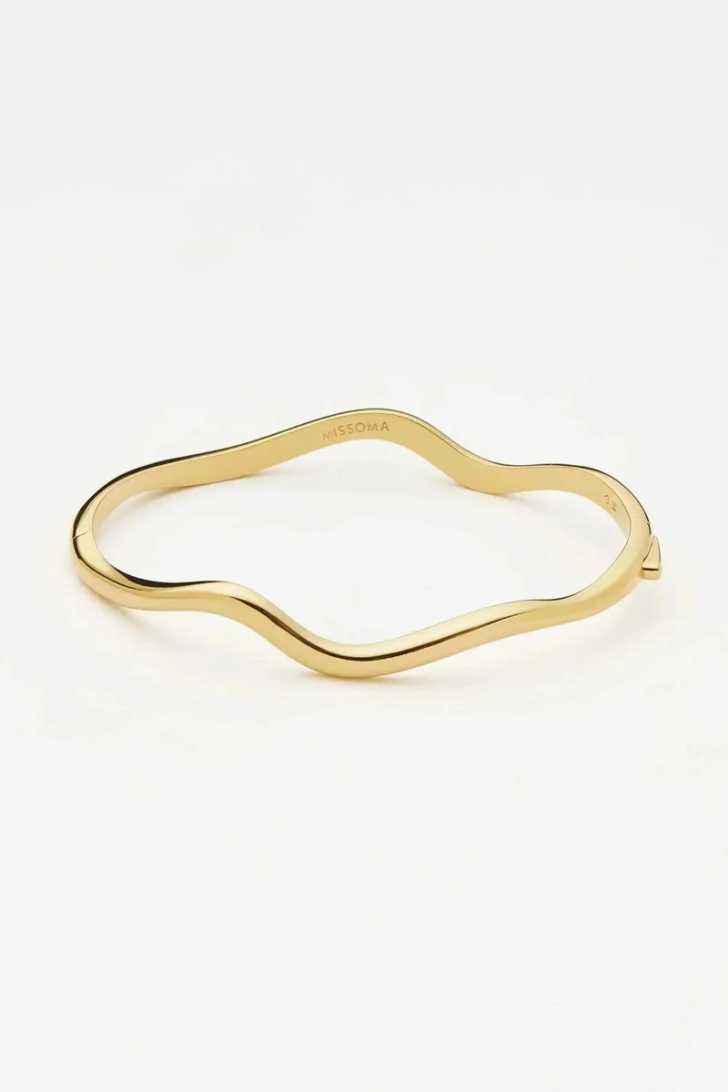 Missoma Petite Hammered Metalwork Jewellery Piece
