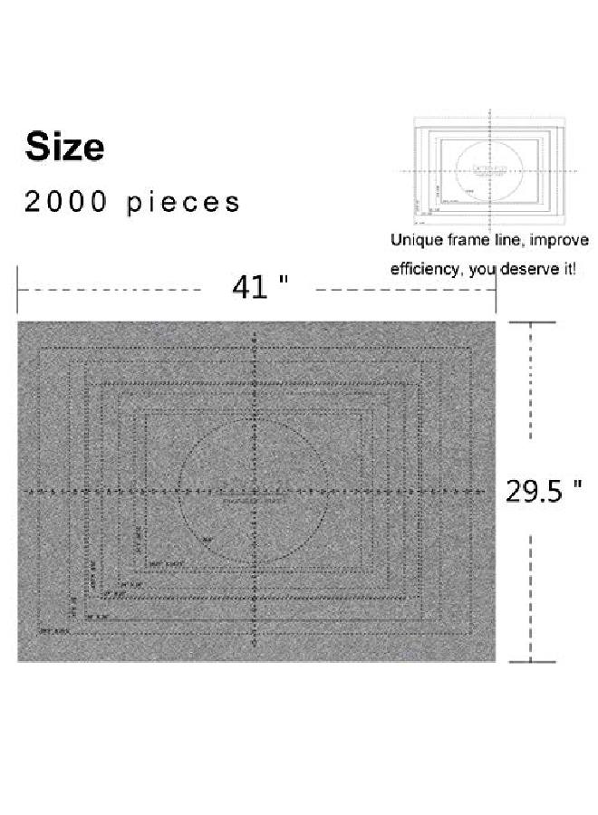 Genovega Jigsaw Puzzle Mat Roll Up - 2000 Pieces, 1500, 1000 Pieces Saver Large Puzzles Board For Adults Kids, Storage And Transport Premium Pump Glue Felt Mat Inflatable Tube Holder Organizer Pad Keeper  - Image 4
