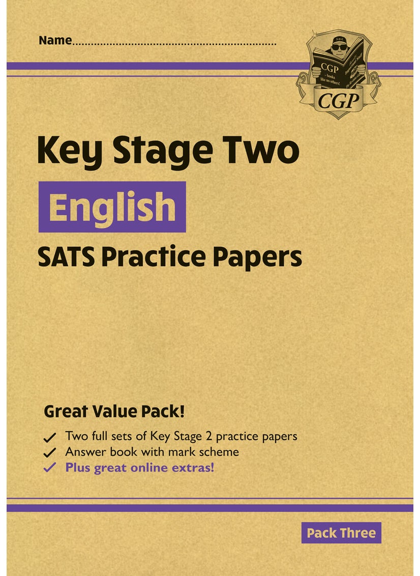 null - KS2 English SATS Practice Papers: Pack 3 - for the 2025 tests (with free Online Extras) - Image 1