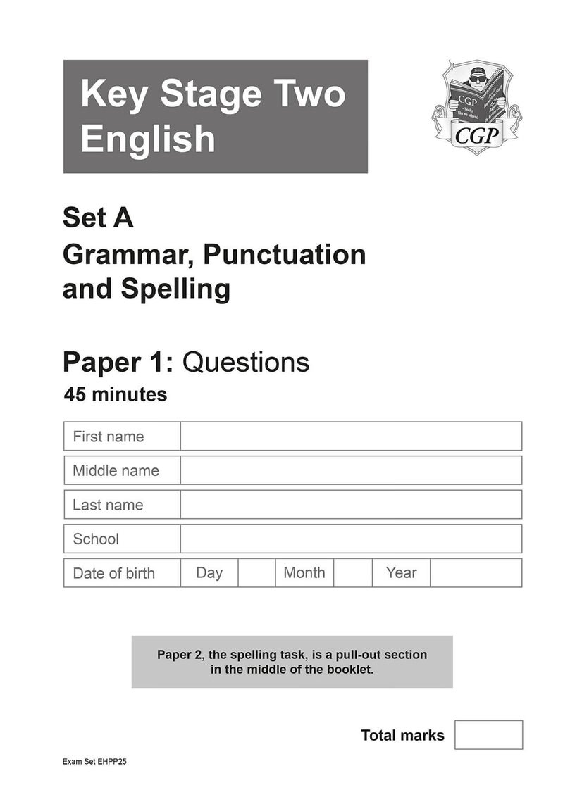 null - KS2 English SATS Practice Papers: Pack 3 - for the 2025 tests (with free Online Extras) - Image 1
