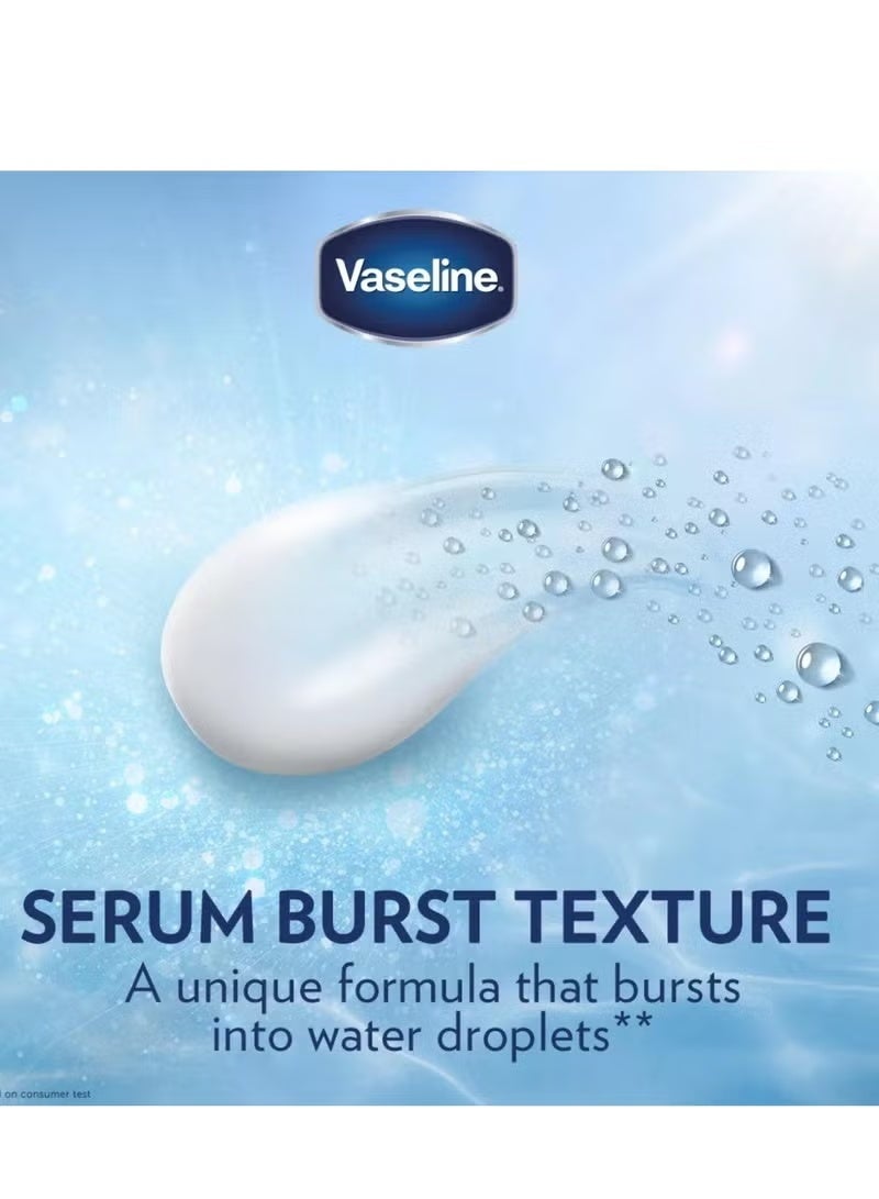 فازلين سيروم فازلين هيلثي برايت غلوتا هيا بيرست خلال الليل، 300 مل - Image 3