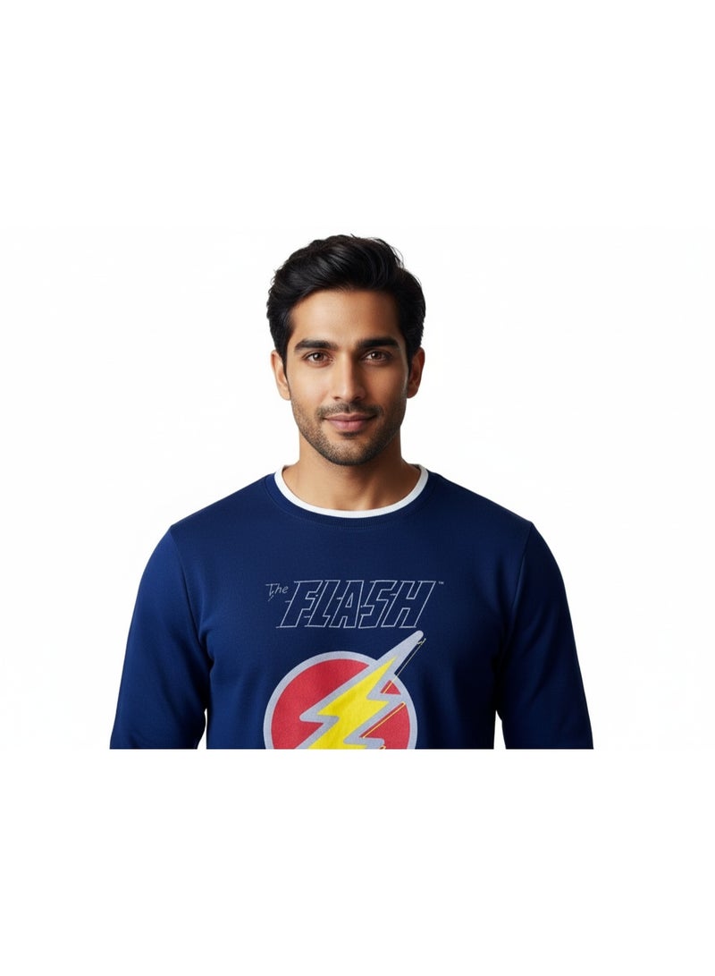 Flash SWEATSHIRT MENS FLASH PRINT  L/S HT - Image 2