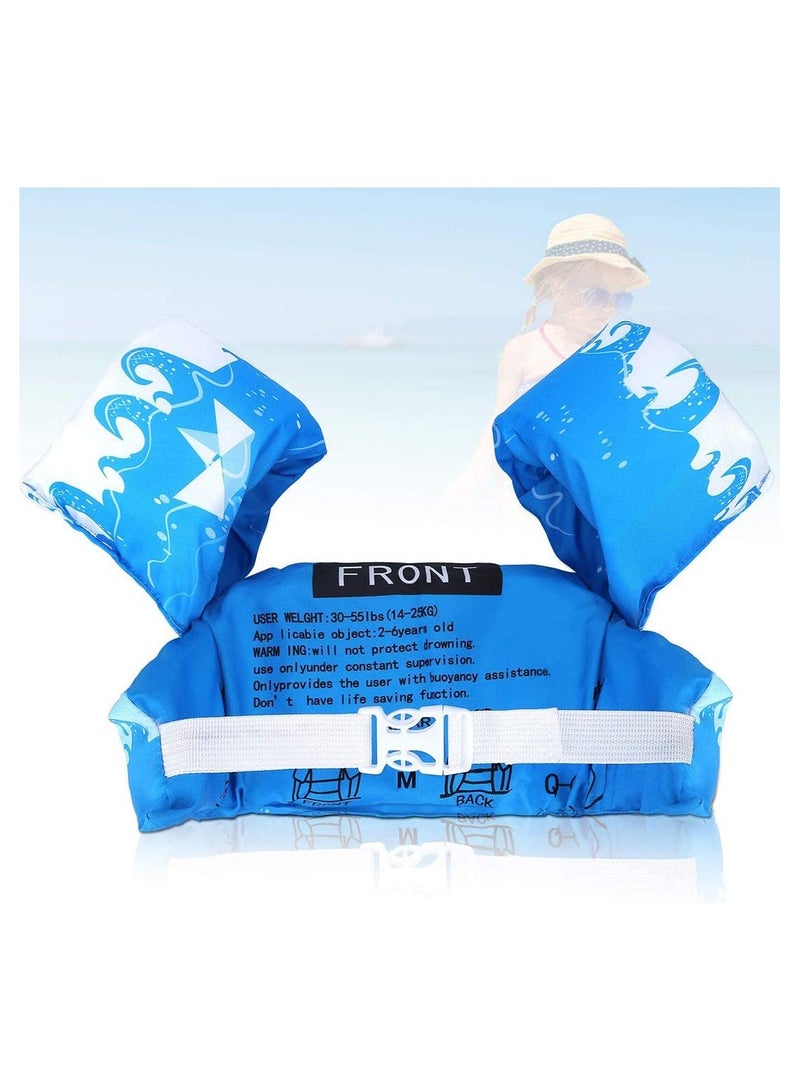 SYOSI Swimming Float Vest for Kids Toddler Aids Arm Floaties 2-6 Year Old 14-25KG Learning to Swim - Image 2