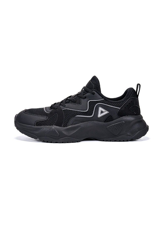 PEAK Heritage Women's Sports Casual Shoes- Black  - Image 1