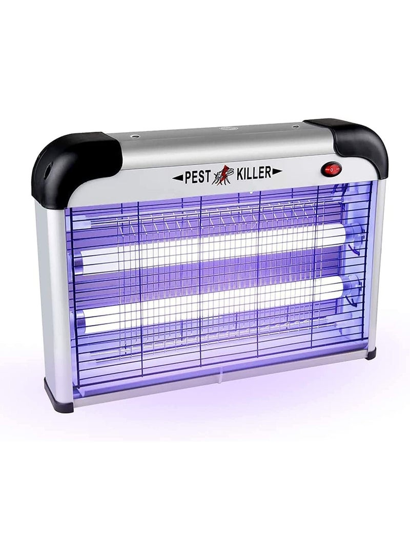 DubaiGallery Mosquito Killer Electric Zapper Lamp 12W UV Light Fly Bug Trap With Hanging Chain Safe Silent Energy Saving Indoor Outdoor Pest Control Solution - Image 2