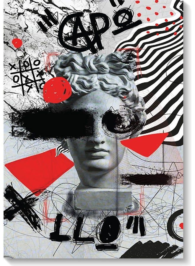 RYN فن جداري زخرفي متعدد الألوان 40x60 سم - Image 1