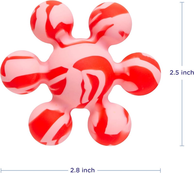Ubbi Joinibble Teether for Babies FoodGrade Platinum Silicone Soothes Teething and Massages Gums BPA and PVCFree 5 Pack - Image 2