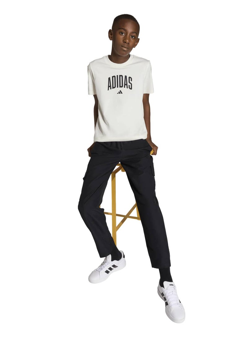 Adidas Collegiate Graphic T-Shirt Junior - Image 3