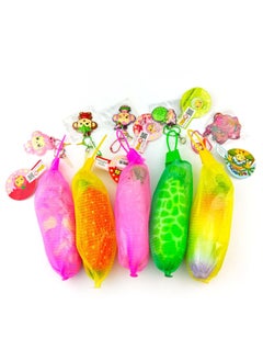 Punimaru PU Polyurethane Foam Mini Slow Rebound Wet Soft Banana Food Squishy Toy Pendant-Color:Color-Specifications:3*3*12cm