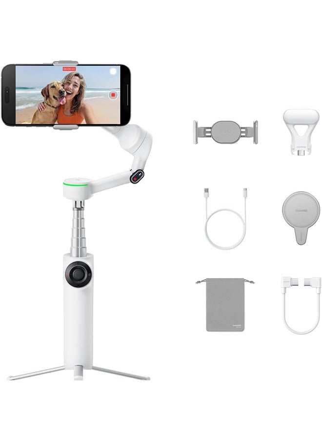 Insta360 Flow 2 Pro Creator Kit Summit White  - Image 1