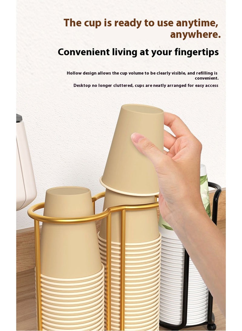 Sunspire 2 Pack Paper Cup Holder, Coffee Cup Base Holder, Disposable Cup Holder Cup Organizer, Counter Coffee Cup Dispenser. - Image 4