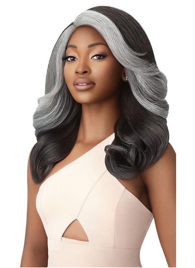 Outre - Soft & Natural Synthetic Lace Front Wig Neesha 209 (1 Jet Black) - Image 1