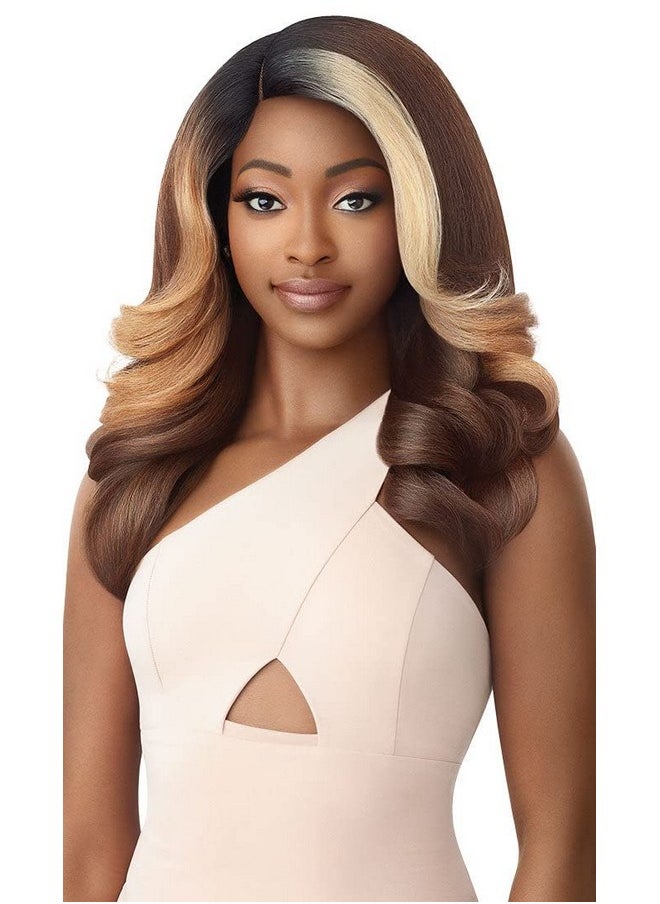 Outre - Soft & Natural Synthetic Lace Front Wig Neesha 209 (1 Jet Black) - Image 1