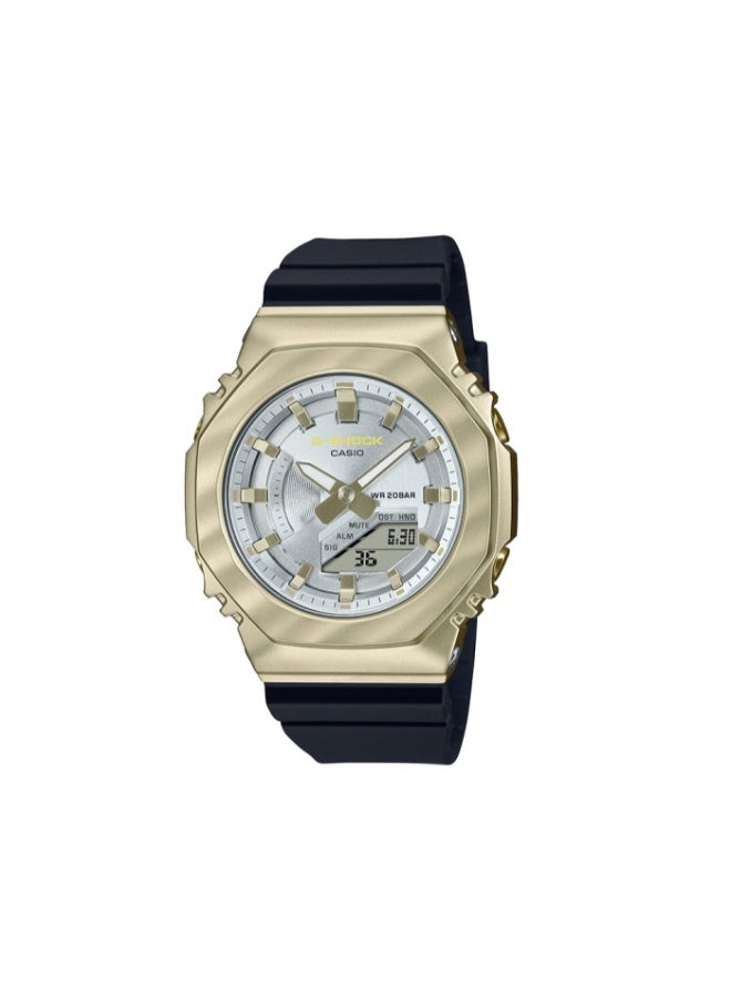 جي شوك ساعة نسائية ستانلس ستيل تناظرية رقمية -- - . مم - Image 1