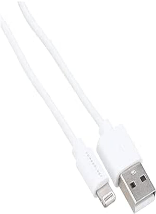 Powerology - Powerology pvc lightning cable 1.2m - white - Image 1