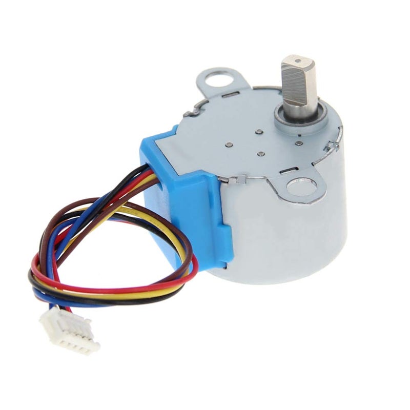 Fielect 24BYJ48 DC 5V Reduction Stepper Motor Micro Reducer Stepping Motor 4-Phase 5-Wire 1Pcs - Image 1