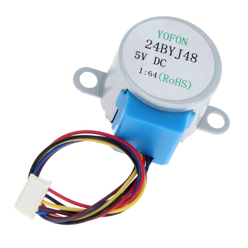 Fielect 24BYJ48 DC 5V Reduction Stepper Motor Micro Reducer Stepping Motor 4-Phase 5-Wire 1Pcs - Image 3