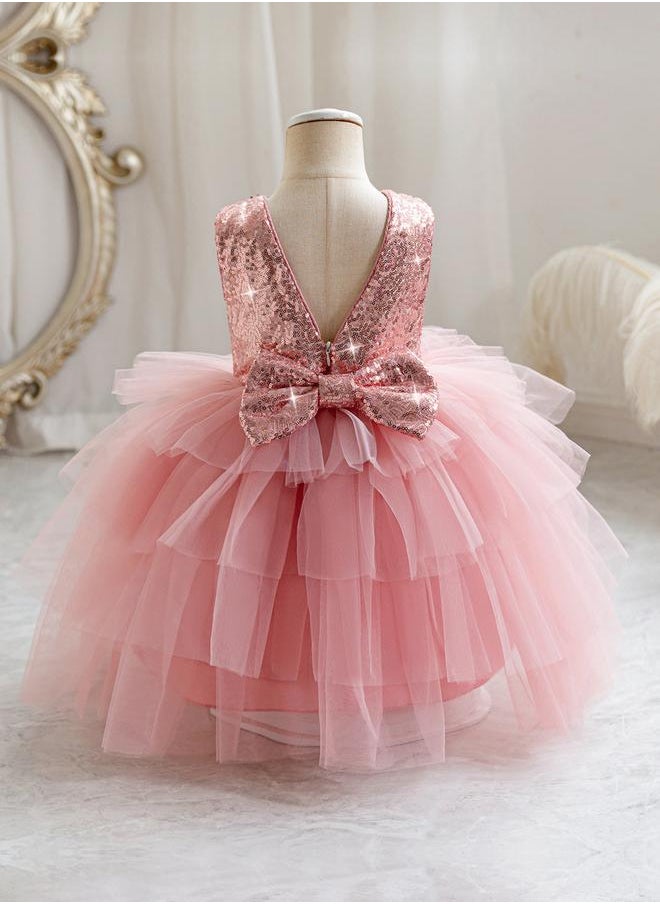 Take Two Sequin Tulle Party Dress  - Image 1
