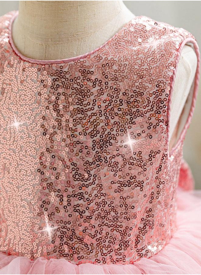 Take Two Sequin Tulle Party Dress  - Image 4