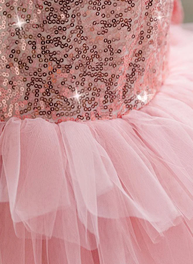 Take Two Sequin Tulle Party Dress
