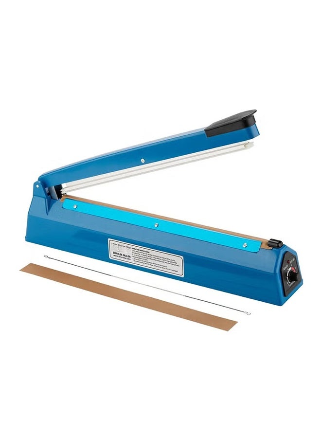 تايمي آلة غلق الأكياس الكهربائية بنبضات مع قابس BS - 400 مم، 400 وات - آلة غلق أكياس يدوية مع 8 مستويات حرارة قابلة للتعديل للتسخين السريع - مثالية للأكياس البلاستيكية المصنوعة من البولي بروبيلين والبولي إيثيلين والأكياس وتغليف المواد الغذائية واستخدام الشركات الصغيرة - Image 1