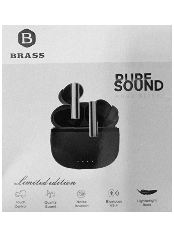 Brass Airbuds Pro – صوت واضح كالكريستال، بطارية طويلة - Image 3